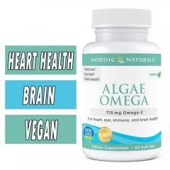 Nordic Naturals Algae Omega - 60 Softgels