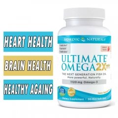 Nordic Naturals Ultimate Omega 2x Mini - 60 Softgels