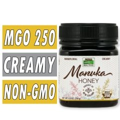 NOW Manuk Honey - MGO 250 - 8.8 oz Bottle Image