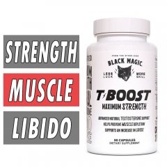 Super T Boost - Black Magic Supply - 90 Capsules Bottle Image