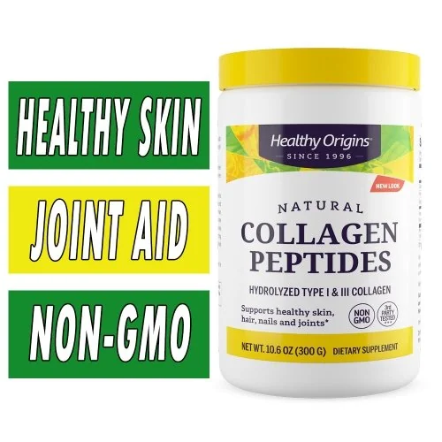 Healthy Origins Collagen Peptides - 300 Grams Bottle Image