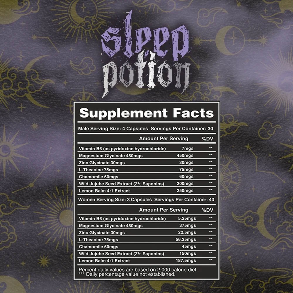 Sleep Potion | Kingdom Supplements | Same Day Shipping