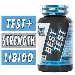 BPI Sports Best Test - 120 Tablets Bottle Image