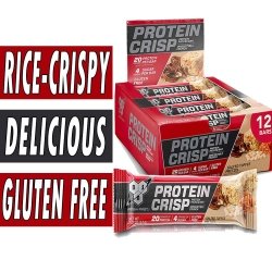 Syntha 6 Protein Crisp Bars By BSN, Peanut Butter Crunch, 12/Box