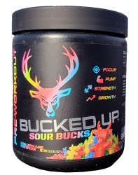 Bucked Up | Pre Workout | 30 Days | Original Formula