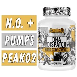 DNA Dispatch - Condemned Labz - 180 Capsules - Nitric Oxide Complex Bottle Image