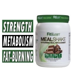 Fit and Lean Meal Replacement, Cookies and Cream, 1LB