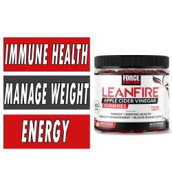 LeanFire Apple Cider Vinegar Gummies Bottle Image