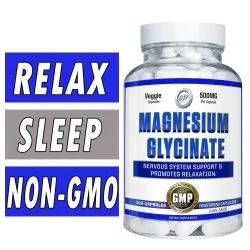 Hi-Tech Pharmaceuticals Magnesium Glycinate 120 Capsules Bottle Image