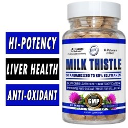 Hi-Tech Pharmaceuticals Milk Thistle - 90 Tablets Bottle Image