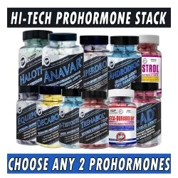 Hi-Tech Pharmaceuticals ProHormone Stack (Build Your Own 4-Week Cycle) Bottle Image