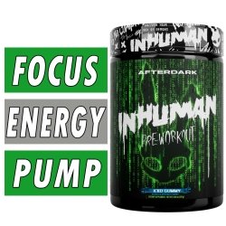 AfterDark InHuman Pre Workout Bottle Image