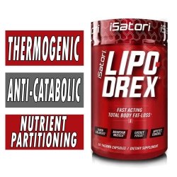 Lipo Drex Fat Burner By Isatori, 60 Caps