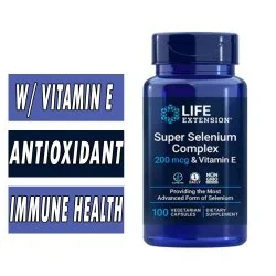 Life Extension Super Selenium Complex - 200 mcg - 100 Veg Capsules