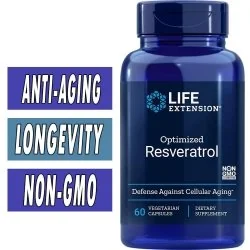 Life Extension Optimized Resveratrol - 60 VCaps