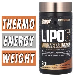 Lipo-6 Black Hers By Nutrex, 60 Caps Bottle Image