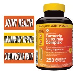 Member's Mark Turmeric Curcumin Complex - 250 Veg Capsules