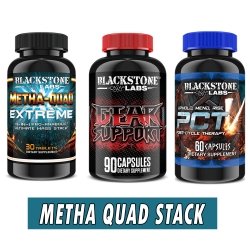 Metha Quad Complete Stack - Blackstone Labs Bottle Image