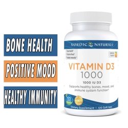 Nordic Naturals Vitamin D3 - 1000 mg  - 120 Softgels