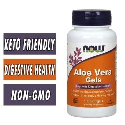 NOW Aloe Vera Gels - 10,000mg 