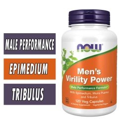 NOW Men's Virility Power - 120 Caps