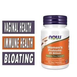 NOW® Women's Probiotic, 20 Billion, 50 Veg Caps