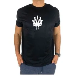 Royal Gym Fits Classic Tee Black Model Image 