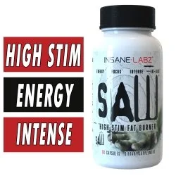 SAW Fat Burner - Insane Labz - 60 Capsules Bottle Image