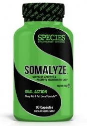 Somalyze, By Species Nutrition, Sleep Aid / Fat Burner, 90 Caps, Image