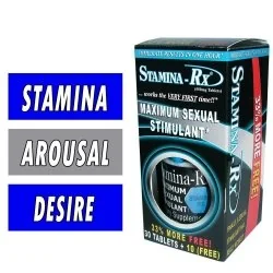 Stamina Rx, By Hi-Tech Pharmaceuticals Box Image