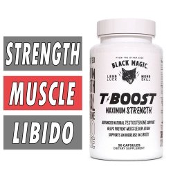 Super T Boost - Black Magic Supply - 90 Capsules Bottle Image