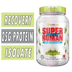 SuperHuman Protein – Alpha Lion – Whey Isolate Bottle Image