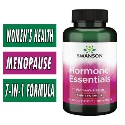 Swanson Hormone Essentials - 120 Capsules Bottle Image