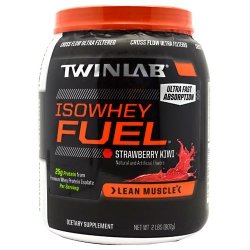 TwinLab Iso Whey Fuel Strawberry Kiwi 2lb