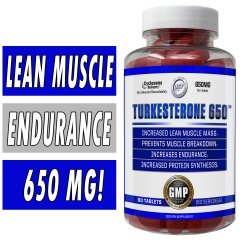 Hi-Tech Pharmaceuticals Turkesterone 650 - 60 Tablets Bottle Image