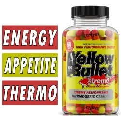 Yellow Bullet Xtreme - Brand New Energy - 100 Capsules bottle image