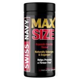 Swiss Navy MAX Size 60 Fast Acting Caplets