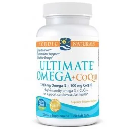 Nordic Naturals Ultimate Omega CoQ10 - 60 Softgels