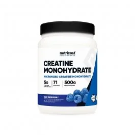 Nutricost Creatine Monohydrate Powder - Blue Raspberry - 500 Grams