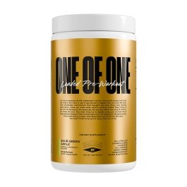 ONE of ONE Loaded Pre-Workout Sour Green Apple 20 Servings