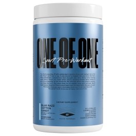 ONE of ONE Sport Pre-Workout Blue Razz Cotton Candy 30 Servings