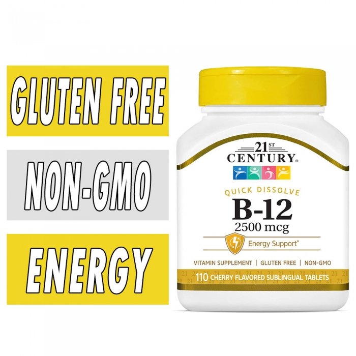 21st Century Vitamin B-12 500 mcg 110 Tabs