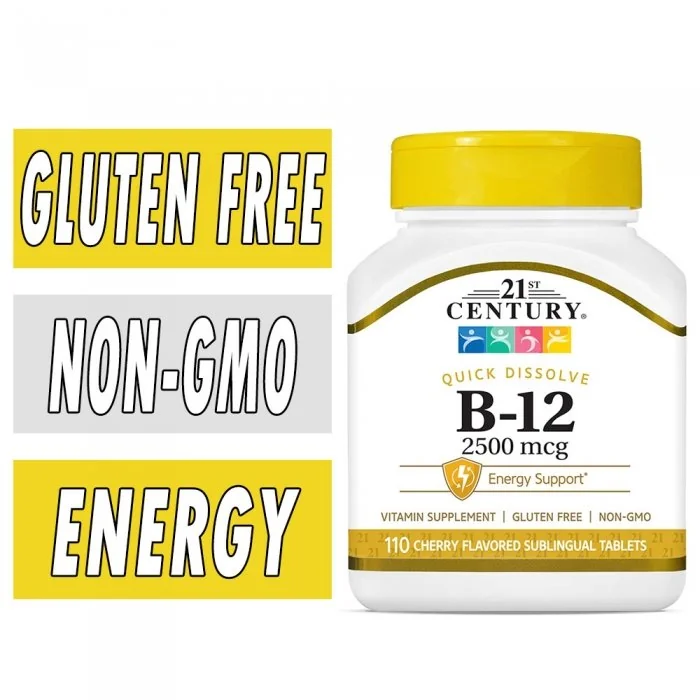 21st Century Vitamin B-12 500 mcg 110 Tabs