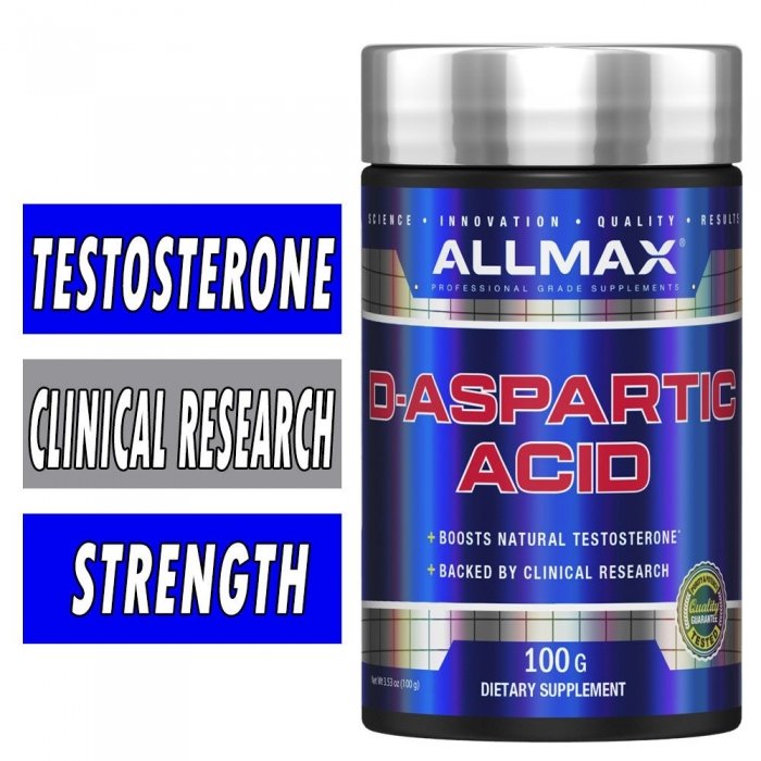 Allmax D-Aspartic Acid 100 Grams