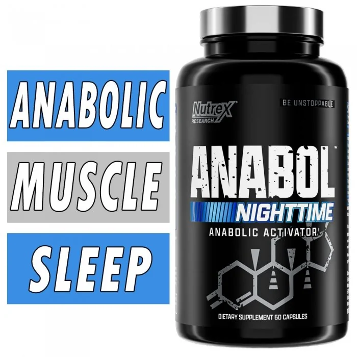 Anabol Nighttime - Nutrex - 60 Capsules Bottle Image