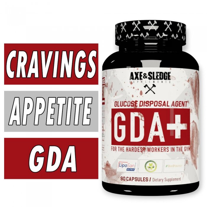 Axe and Sledge GDA+ - 90 Capsules - Glucose Disposal Agent Bottle Image