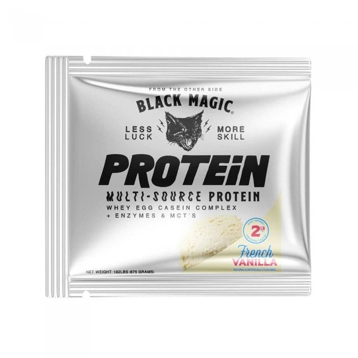 Black Magic Protein - French Vanilla - 1 Serving Bottle Image