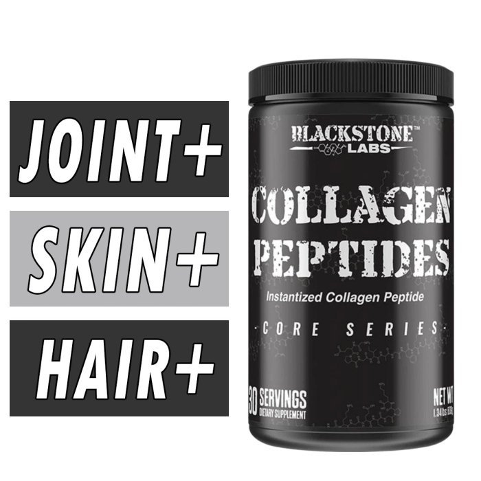 Collagen Peptides - Blackstone Labs - 30 Servings Bottle Image