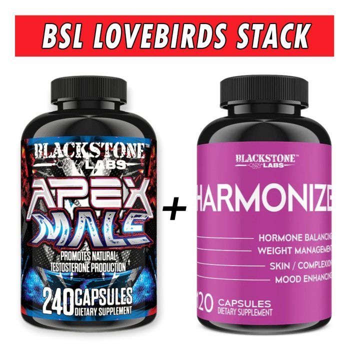 Blackstone Labs Lovebirds Stack Bottle Image