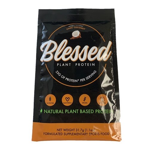 Blessed Protein - Chocolate Coconut - Sample Image